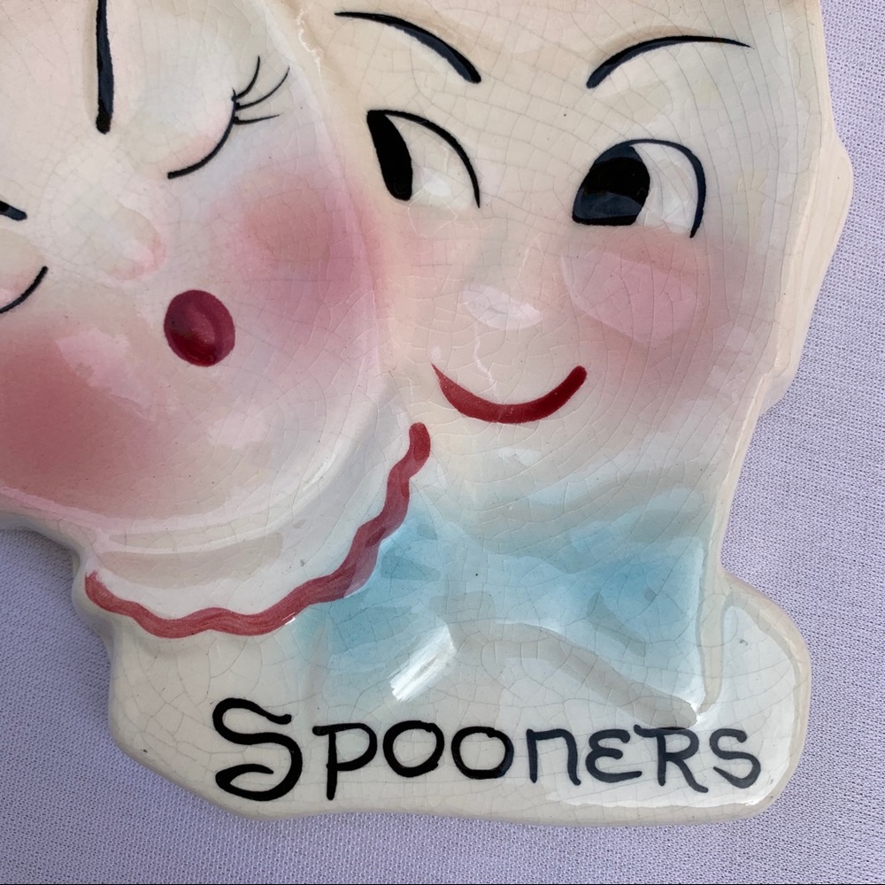 Vintage Spooners Spoon Rest Deforest of CA EUC - Picture 4 of 8